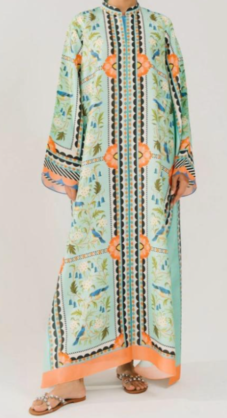 Heer - mint printed dress