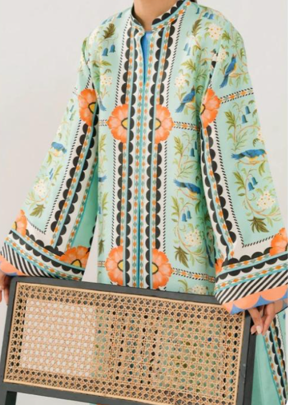 Heer - mint printed dress