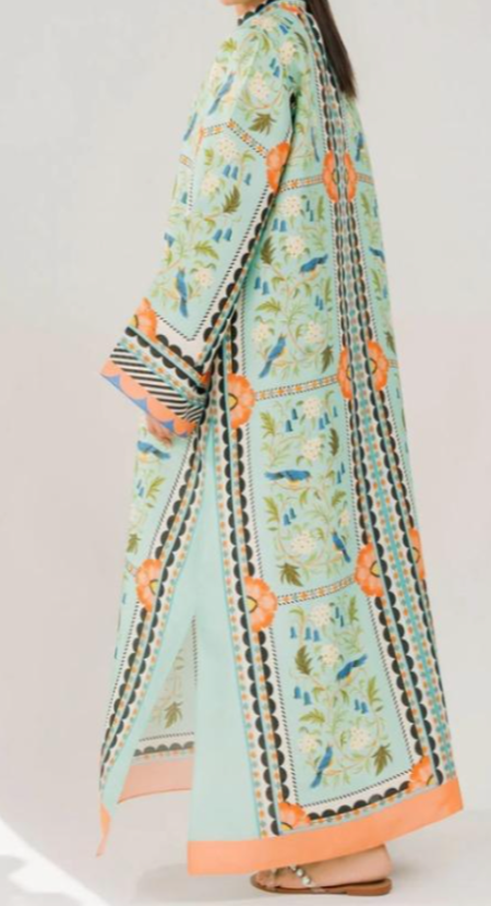 Heer - mint printed dress